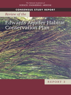 cover image of Review of the Edwards Aquifer Habitat Conservation Plan